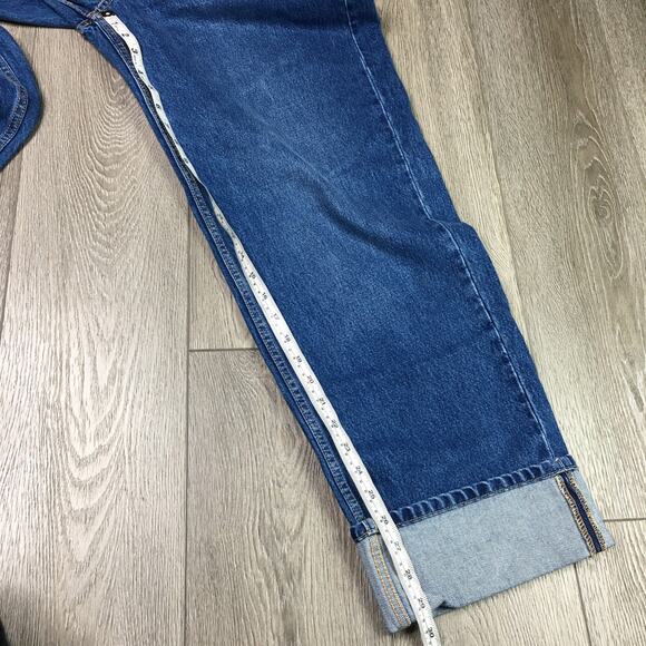 Universal Thread Mid-Rise 90s Baggy Blue Jeans Relaxed Hip  Size 10 NWT - Picture 6 of 9